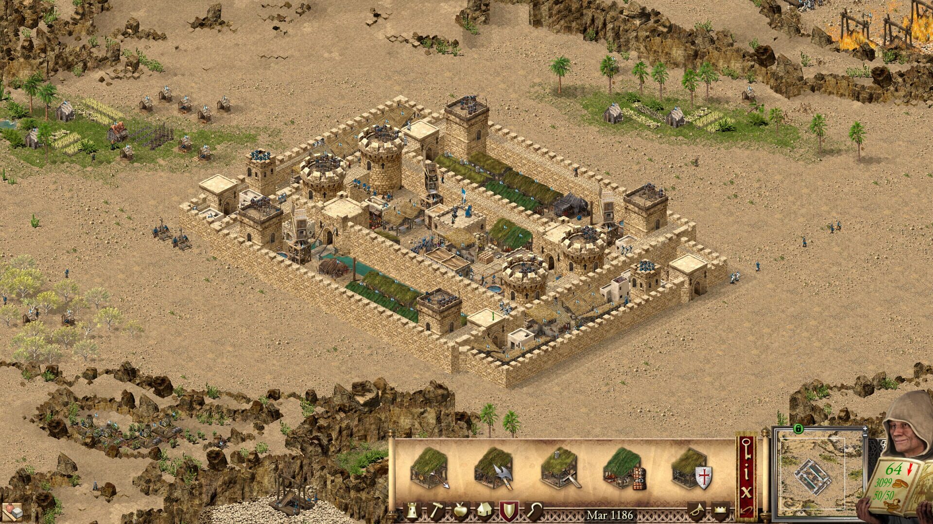 Screenshot for Stronghold Crusader: Definitive Edition - The Sergeant & The Lioness