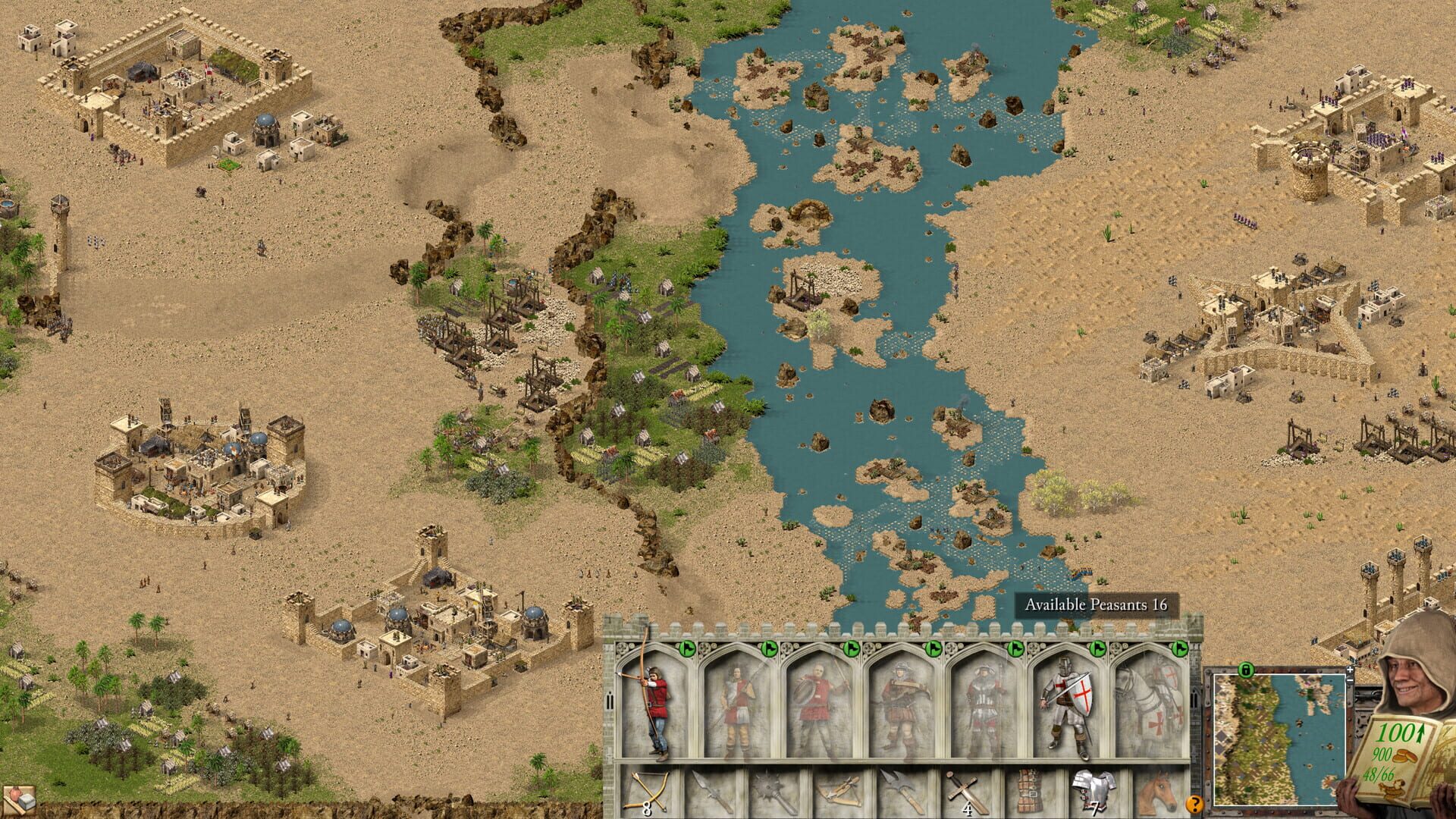 Screenshot for Stronghold Crusader: Definitive Edition - The Sergeant & The Lioness