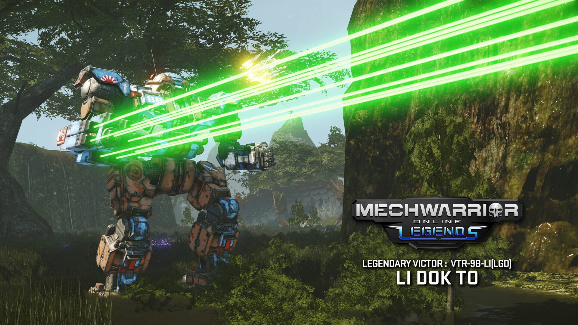 Screenshot for MechWarrior Online: Li Dok To Legendary Mech Pack