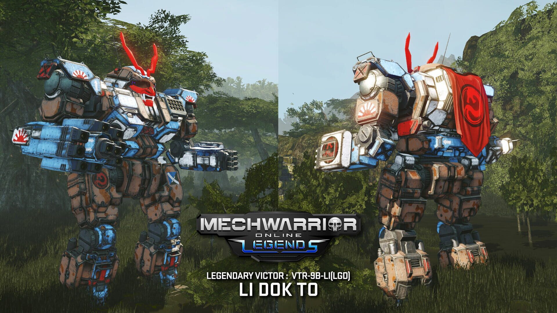Screenshot for MechWarrior Online: Li Dok To Legendary Mech Pack