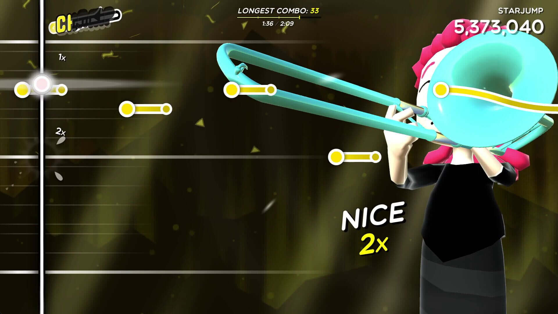 Screenshot for Trombone Champ: Celeste Song Pack