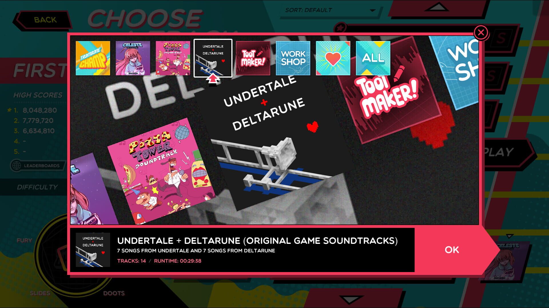 Screenshot for Trombone Champ: Undertale + Deltarune
