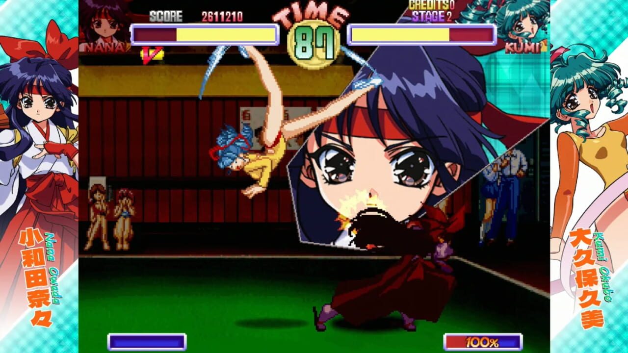 Screenshot for Asuka 120% Burning Fest. Exallent
