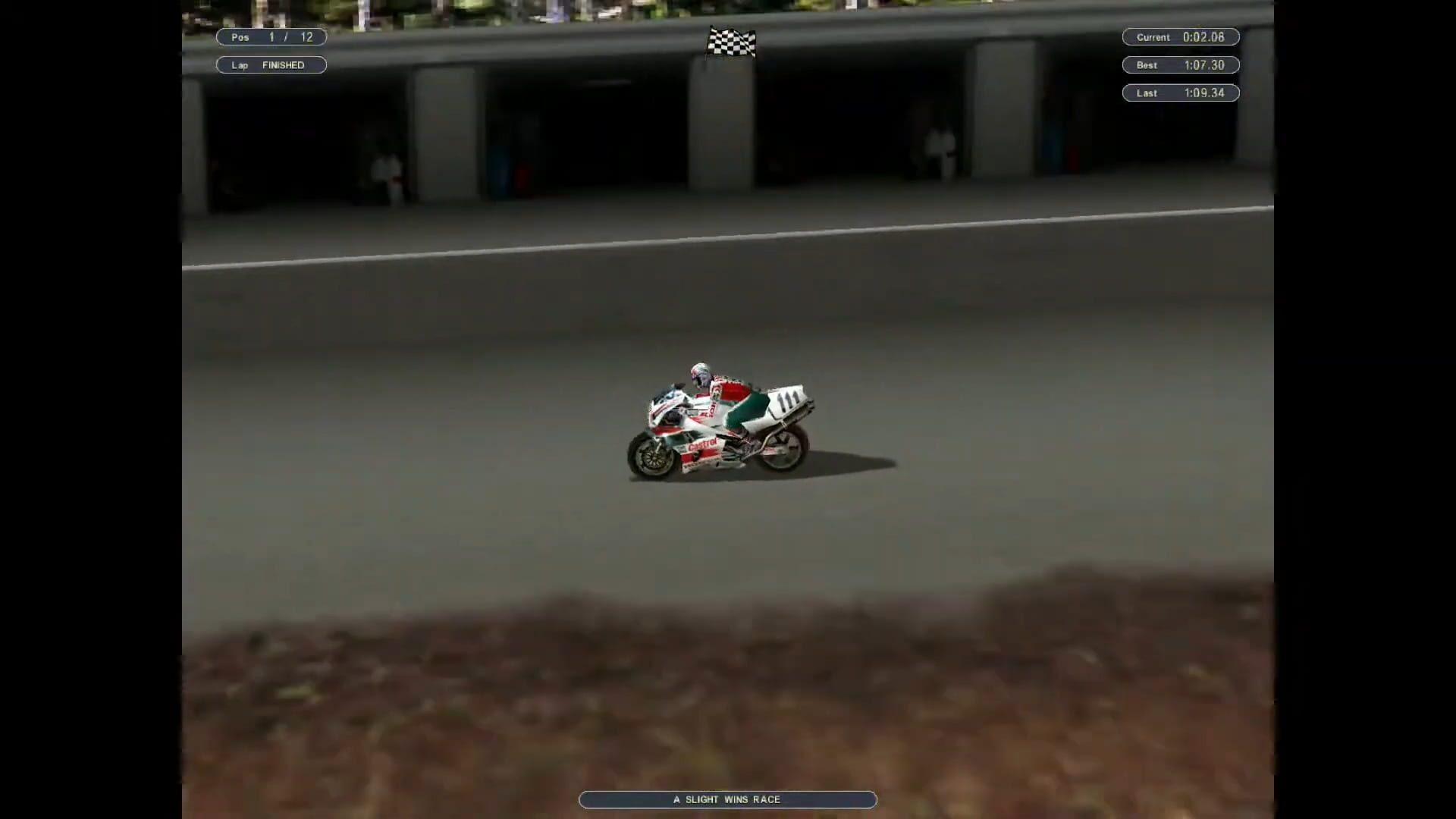 Screenshot for Castrol Honda: World Superbike Team - Superbike 2000