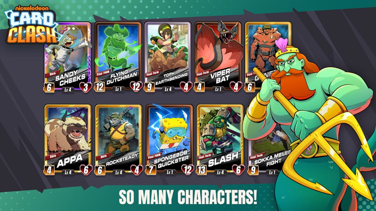Screenshot for Nickelodeon Card Clash
