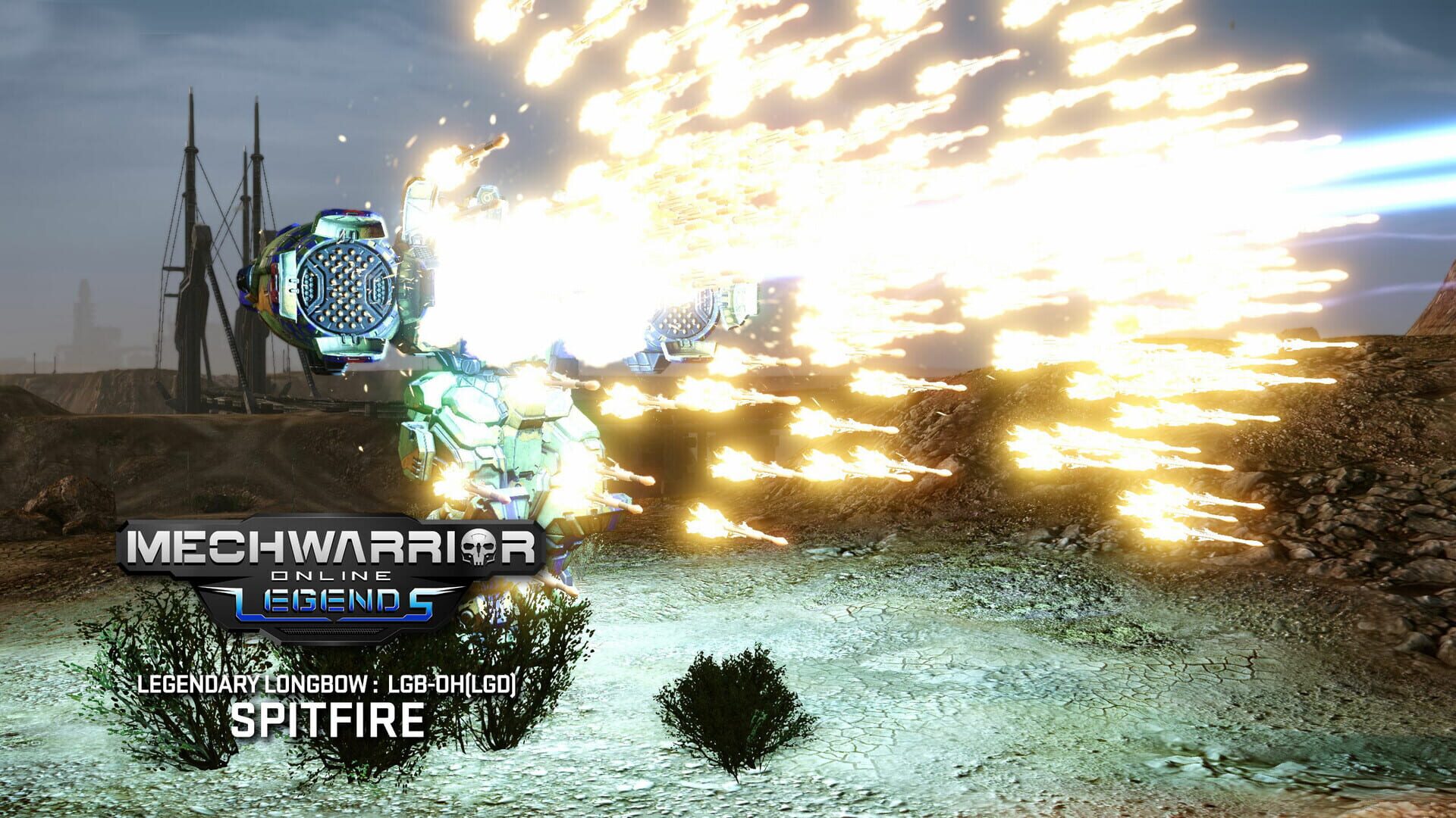 Screenshot for MechWarrior Online: Spitfire Legendary Mech Pack