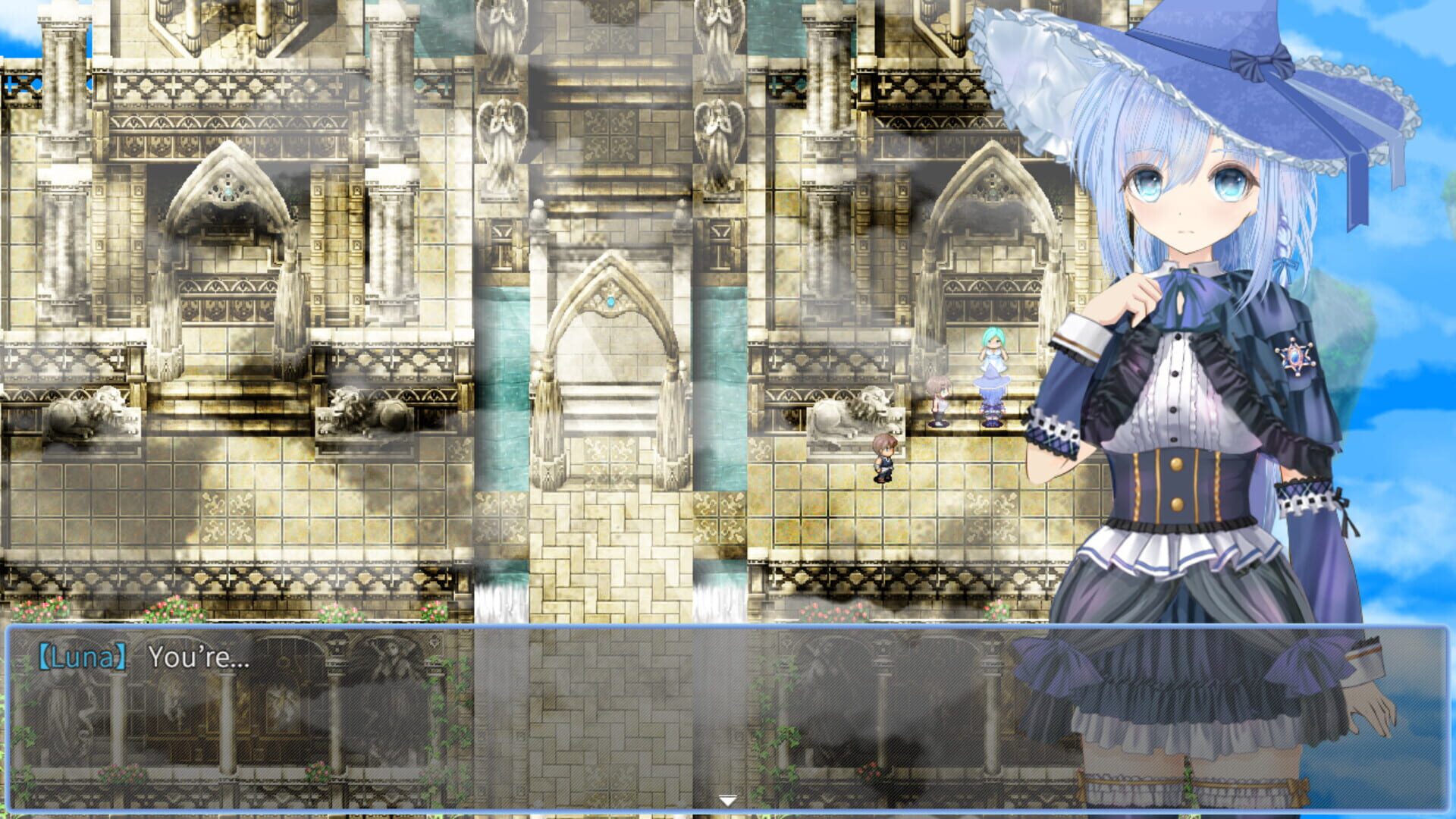 Screenshot for Celeste Blue Wizard Luna
