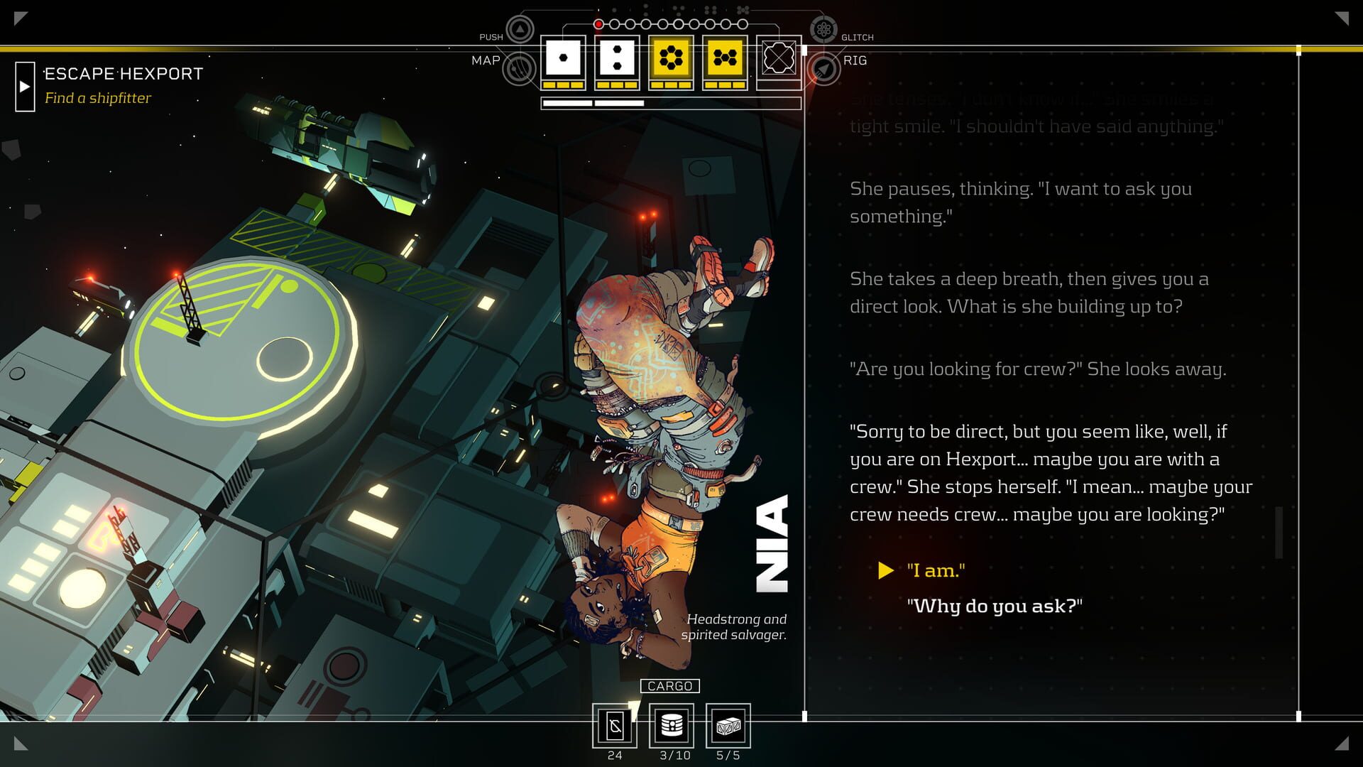 Screenshot for Citizen Sleeper 2: Starward Vector