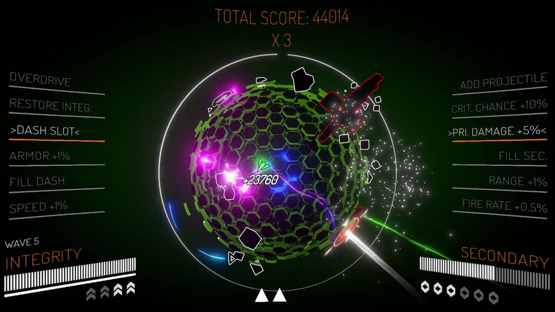 Screenshot for Orbital Overdrive