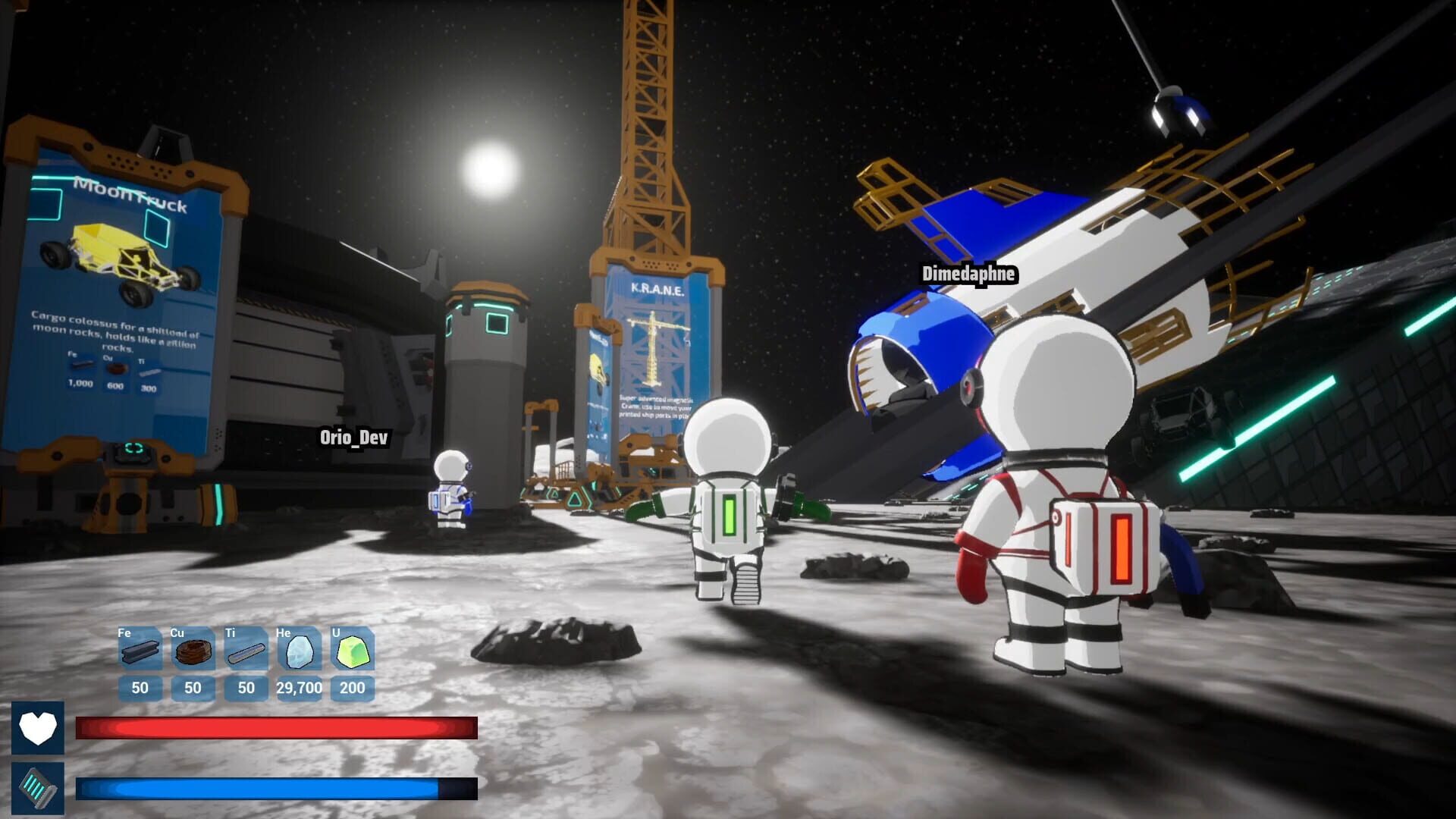 Screenshot for Moon Crashers