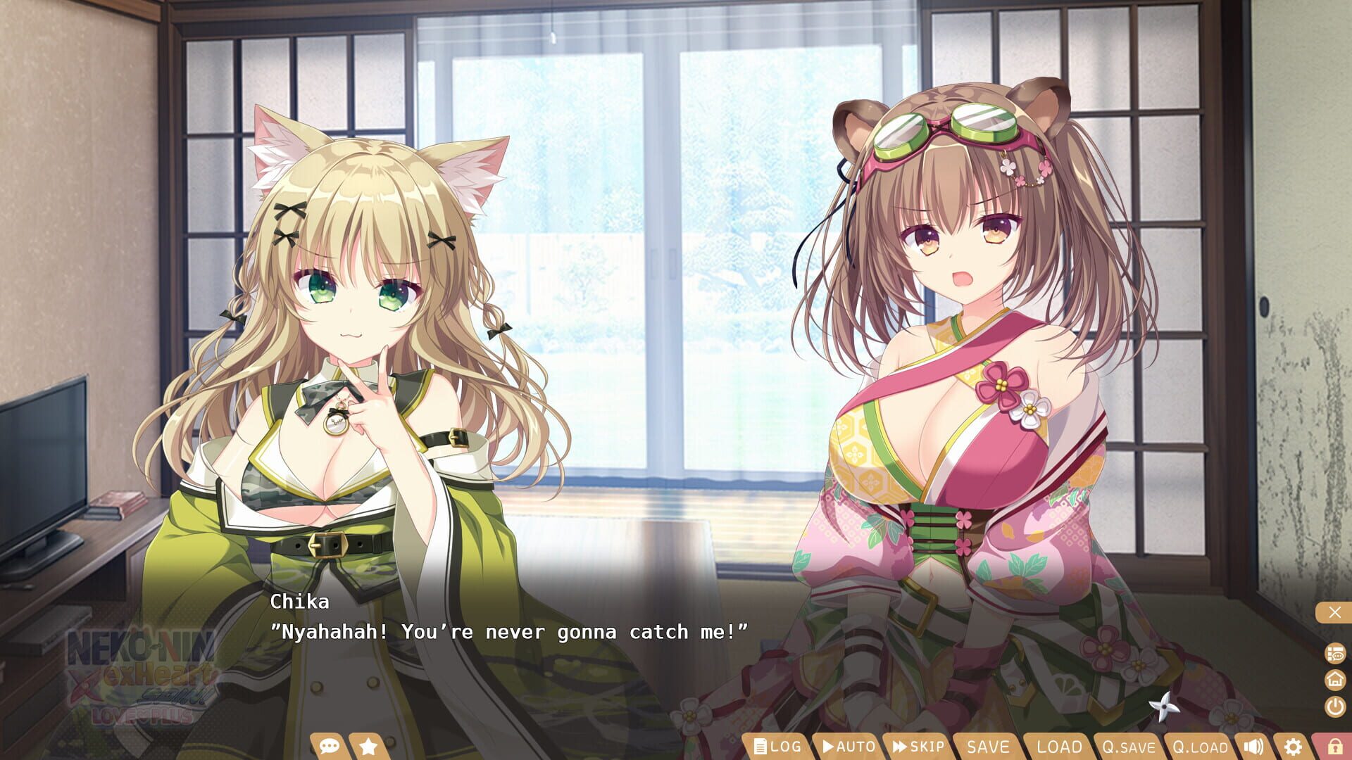 Screenshot for Neko-Nin exHeart Spin! Love+Plus