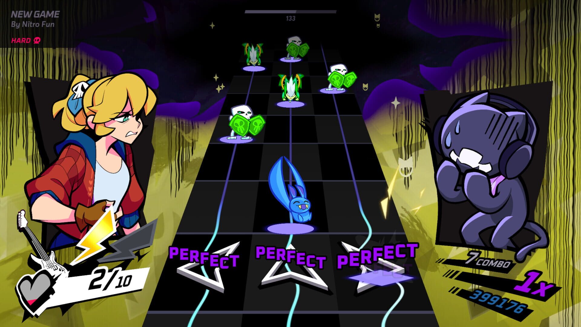 Screenshot for Rift of the NecroDancer: Monstercat - "New Game"