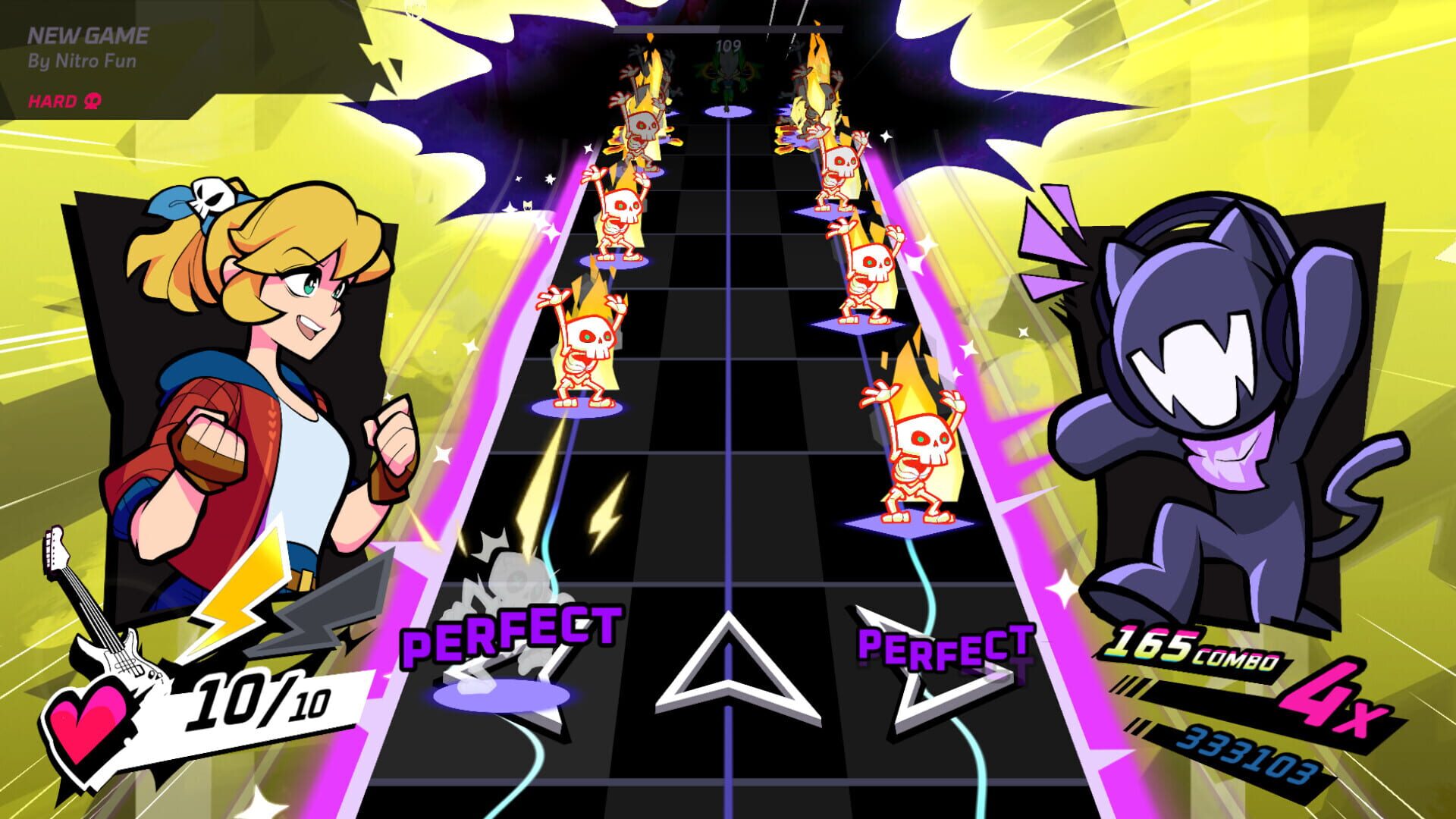 Screenshot for Rift of the NecroDancer: Monstercat - "New Game"