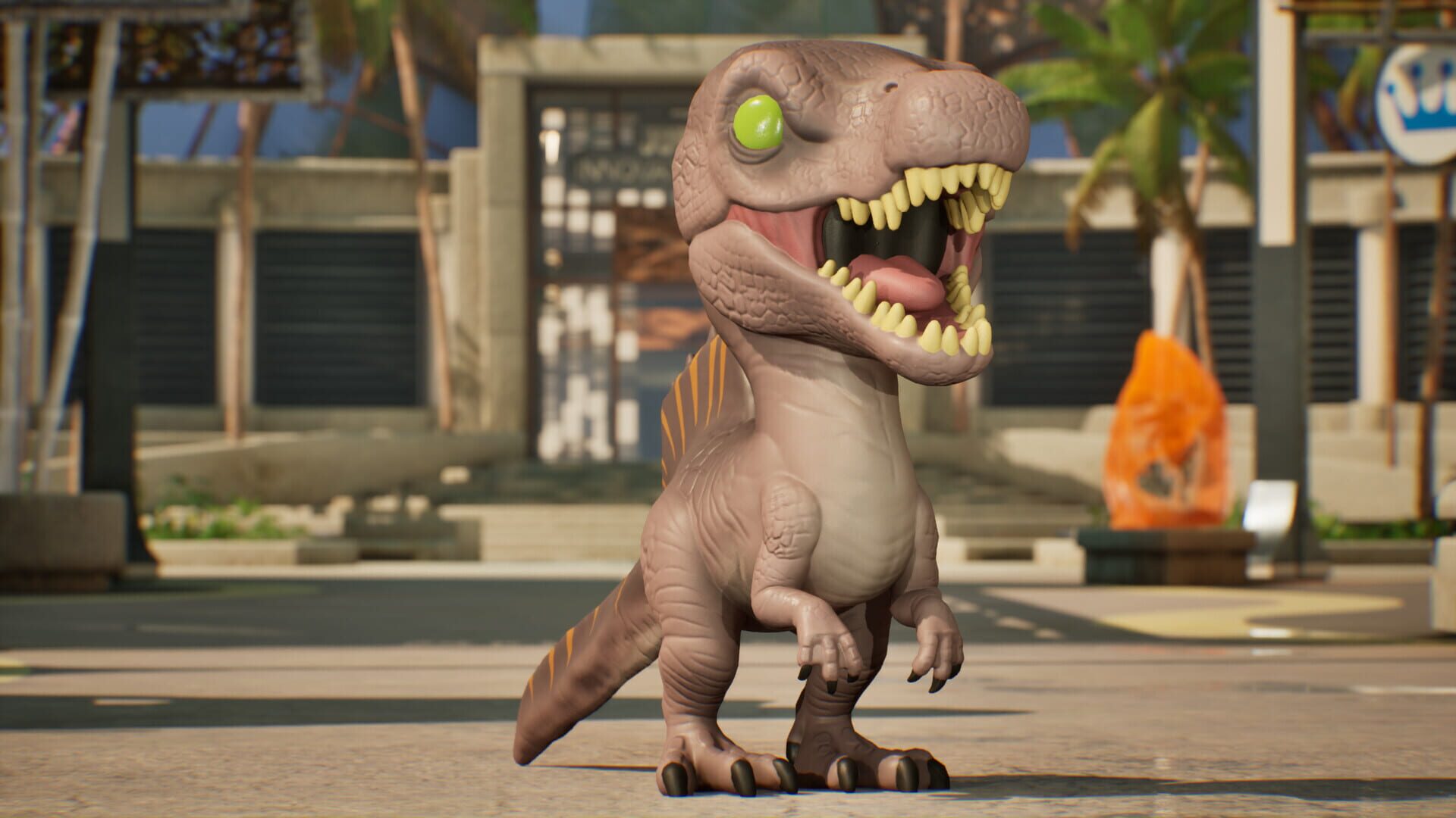 Screenshot for Funko Fusion: Jurassic World Rebirth Pack 1 - Zora Bennett and Spinosaurus