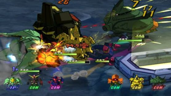 Screenshot for SD Gundam Gashapon Wars