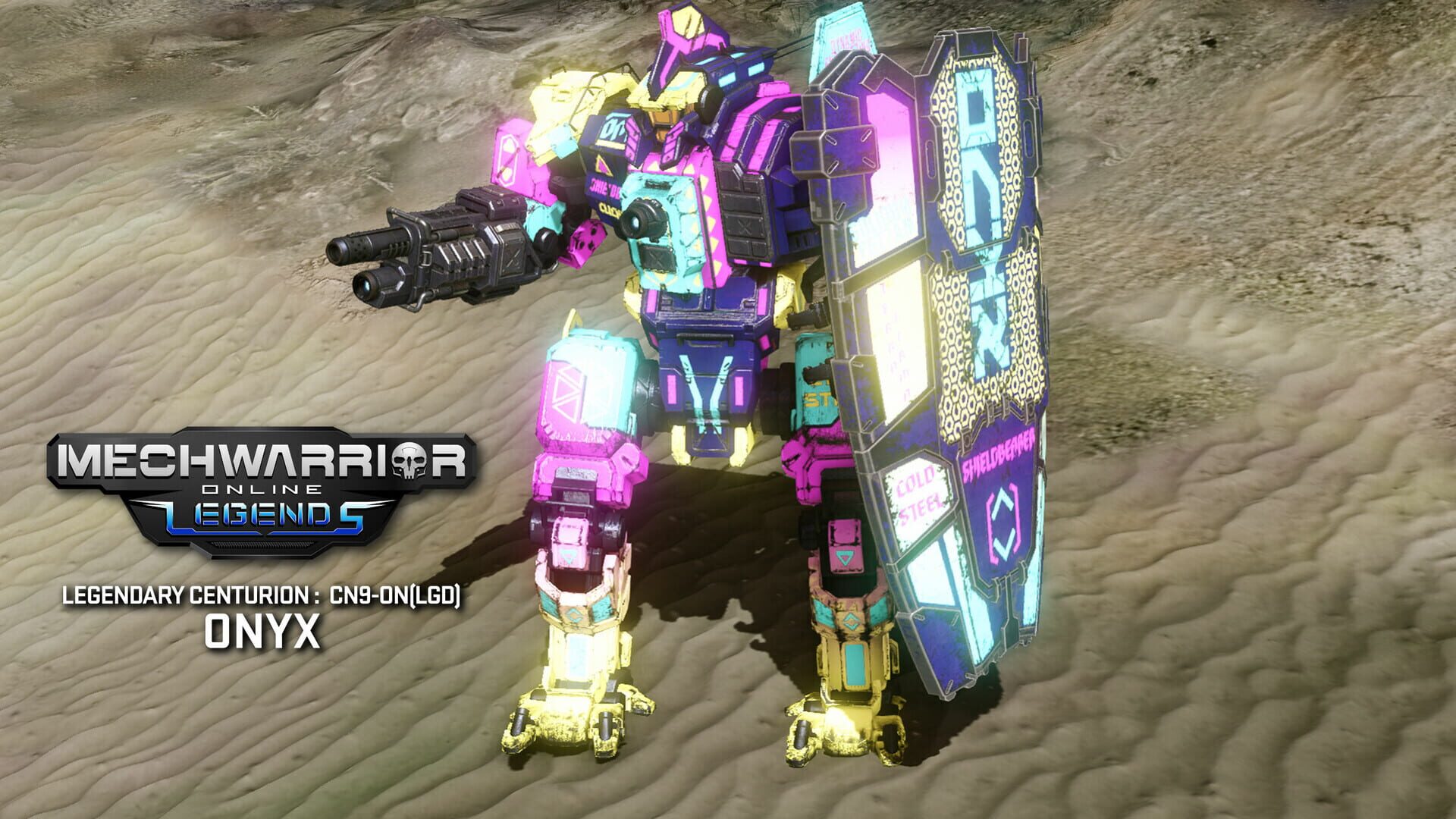 Screenshot for MechWarrior Online: Onyx Legendary Mech Pack