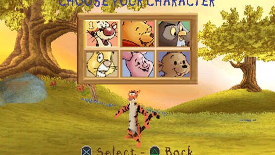 Screenshot for Pooh's Party Game: In Search of the Treasure