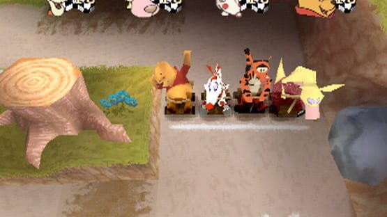 Screenshot for Pooh's Party Game: In Search of the Treasure