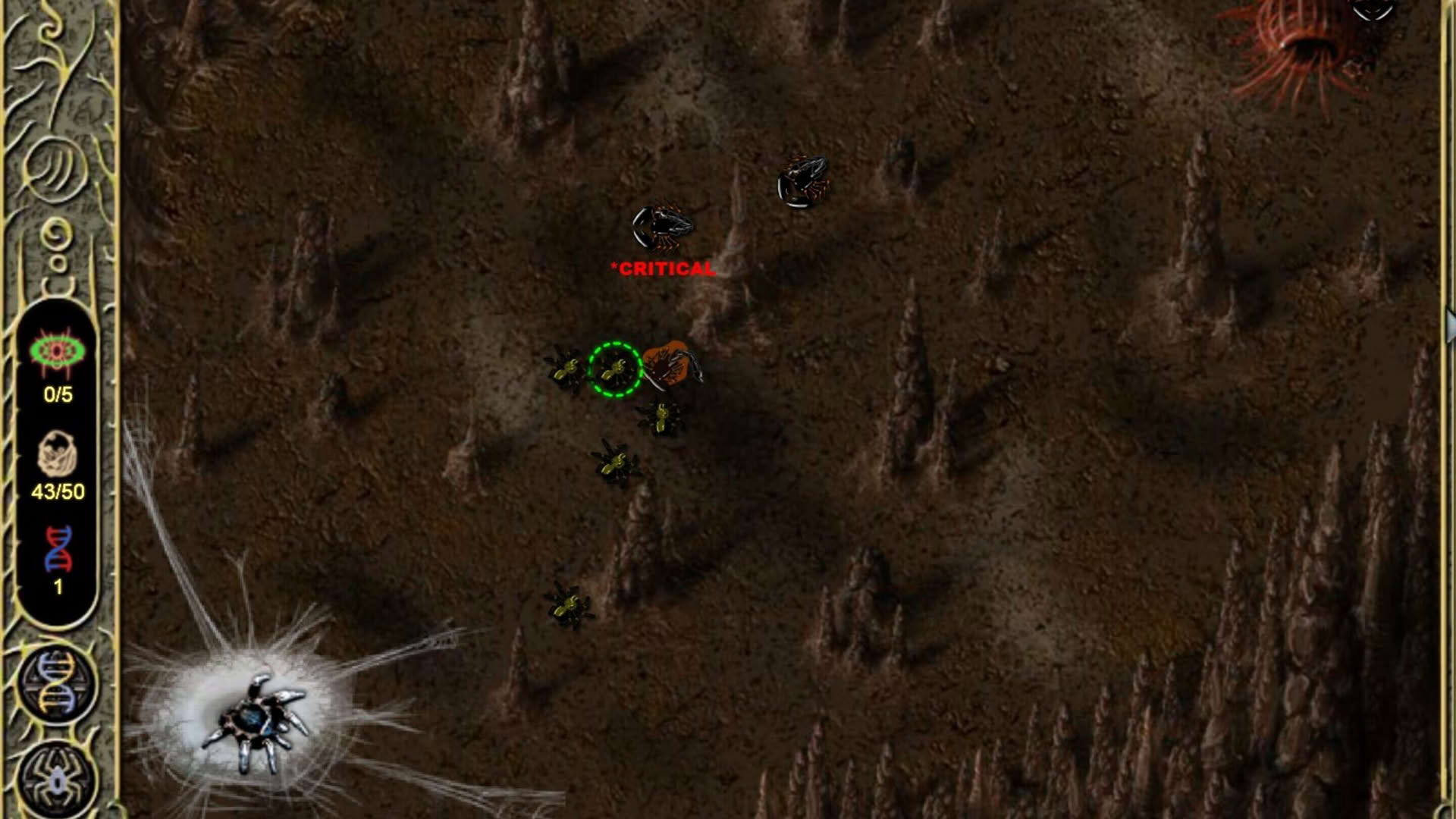Screenshot for Arachnid Wars 1.5