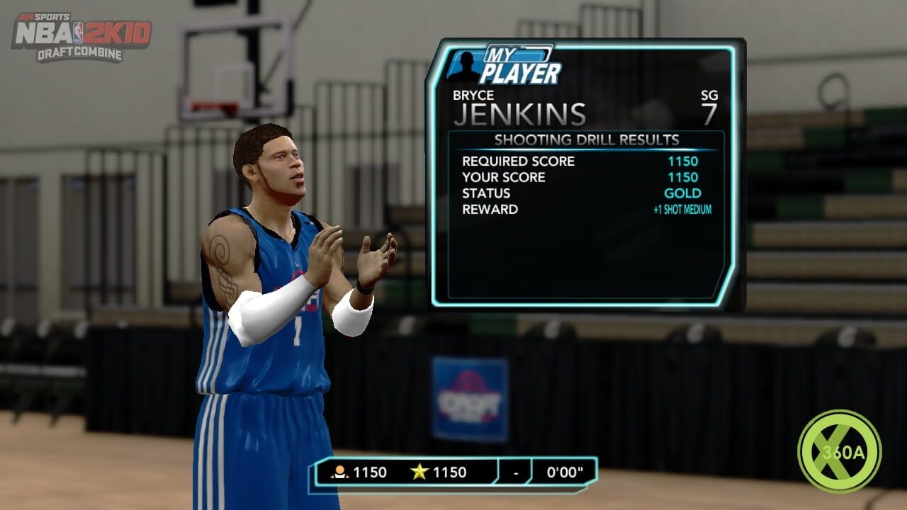 Screenshot for NBA 2K10: Draft Combine