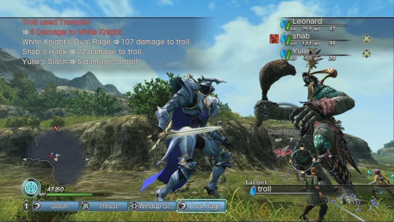 Screenshot for White Knight Chronicles