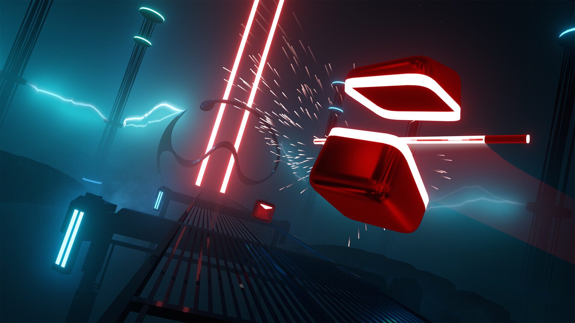 Screenshot for Beat Saber: Lady Gaga - "Abracadabra"