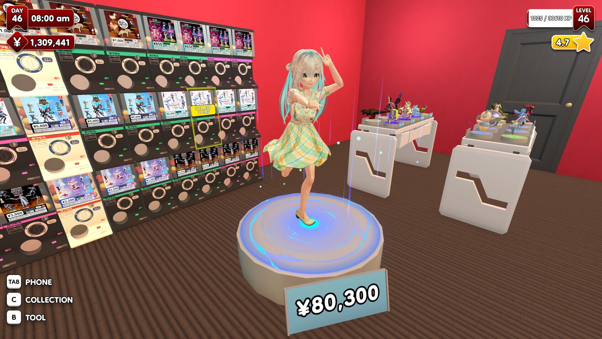 Screenshot for Gacha Capsule Shop Simulator: Akihabara