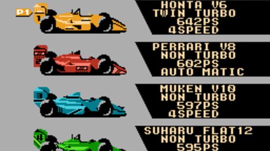Screenshot for Nakajima Satoru: F-1 Hero