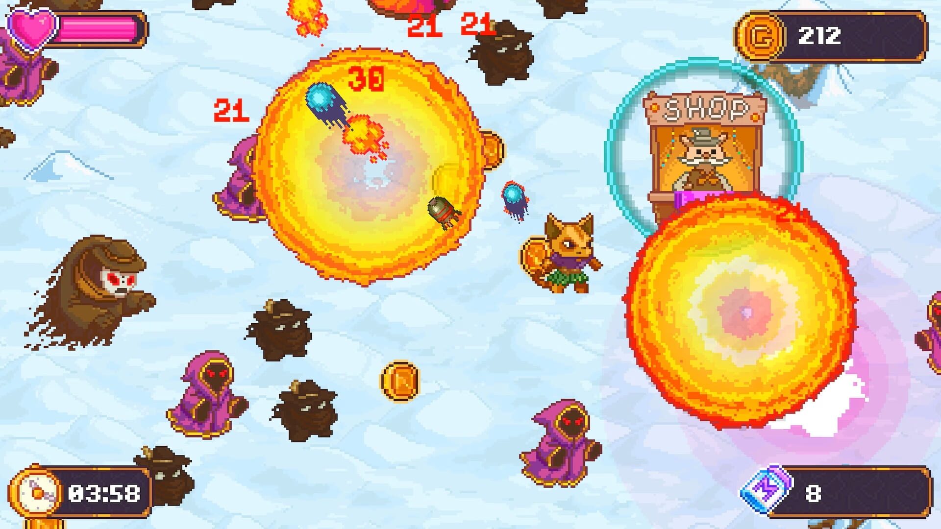 Screenshot for Crazy Cats Survivors