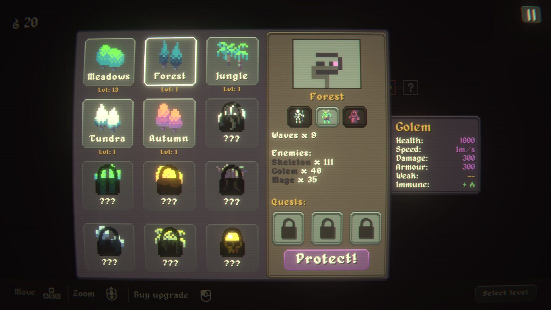 Screenshot for Protect the Pit