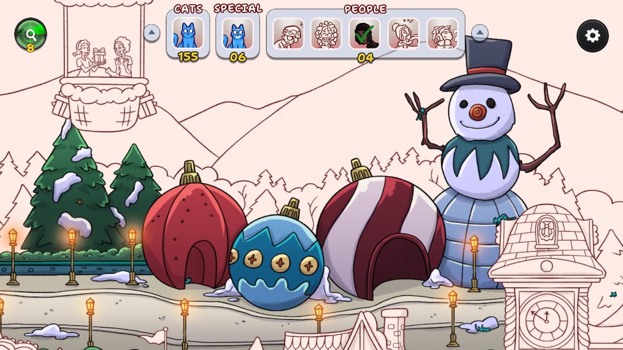 Screenshot for Hidden Cats in Christmas