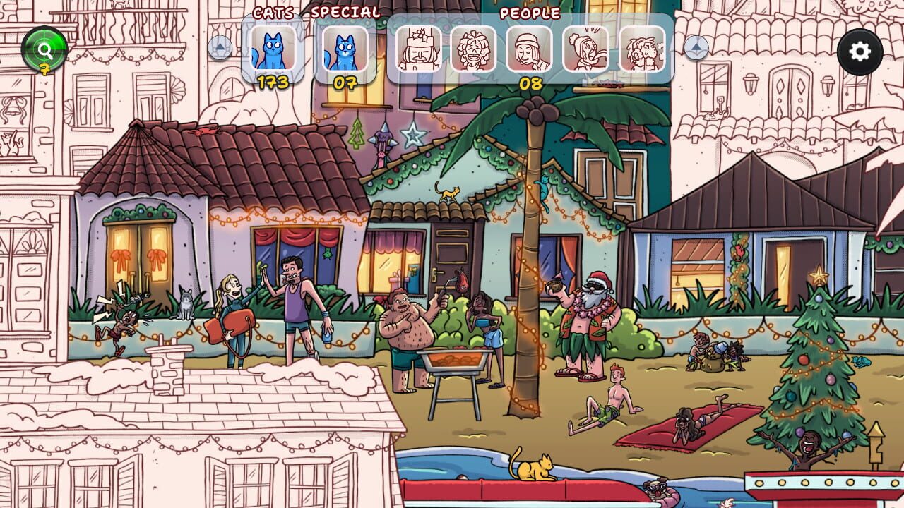 Screenshot for Hidden Cats in Christmas