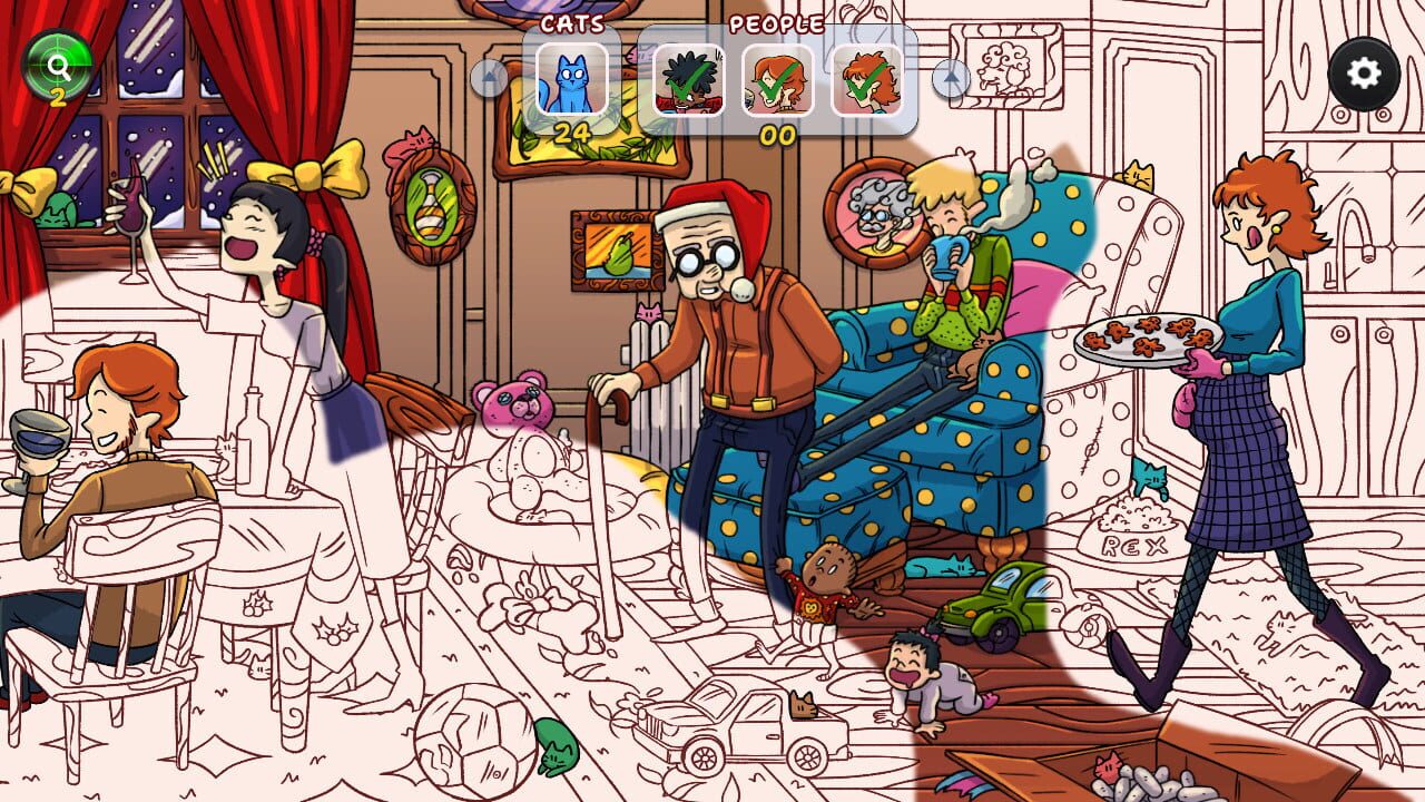 Screenshot for Hidden Cats in Christmas