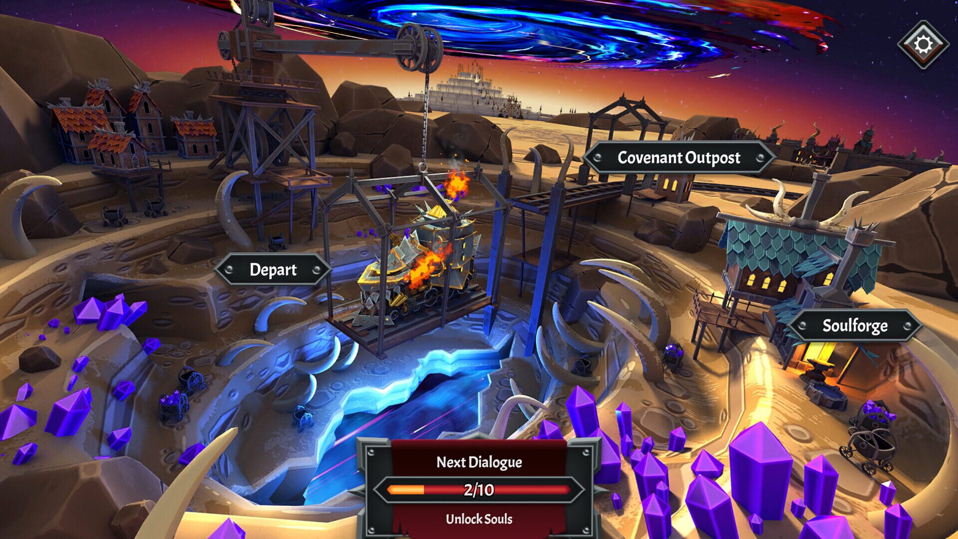 Screenshot for Monster Train 2: Destiny of the Railforged