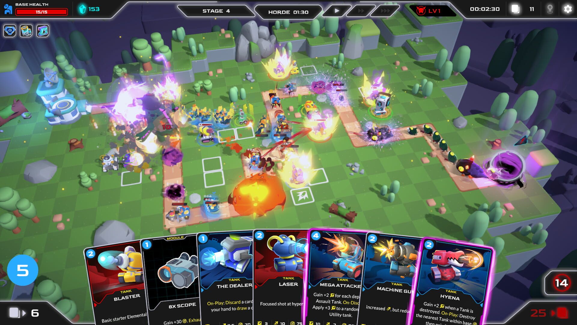 Screenshot for Mini Tank Mayhem