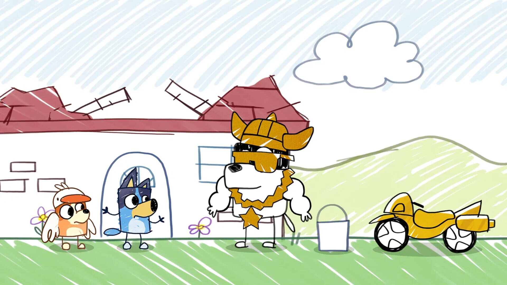 Screenshot for Bluey's Quest for the Gold Pen