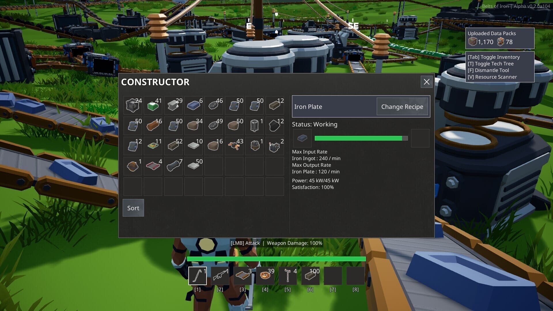 Screenshot for Belts of Iron