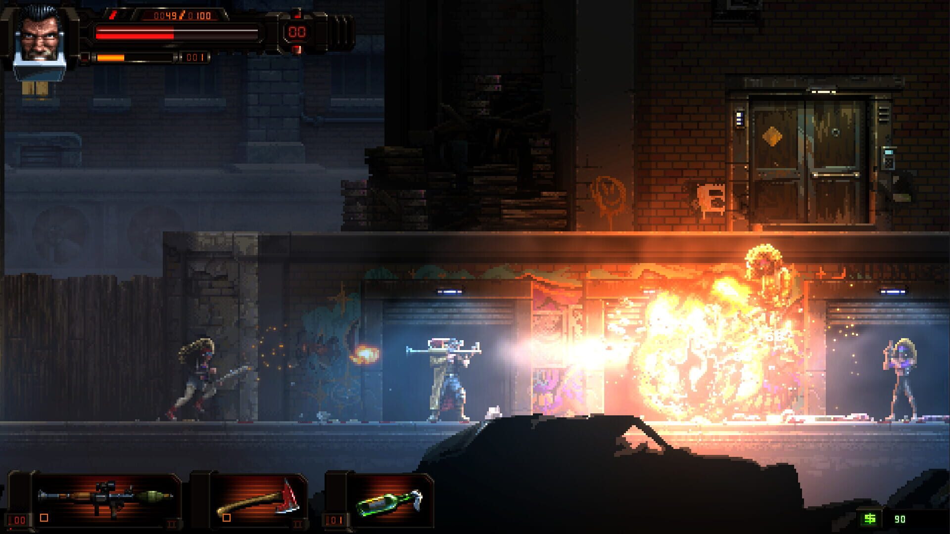 Screenshot for Huntdown: Overtime