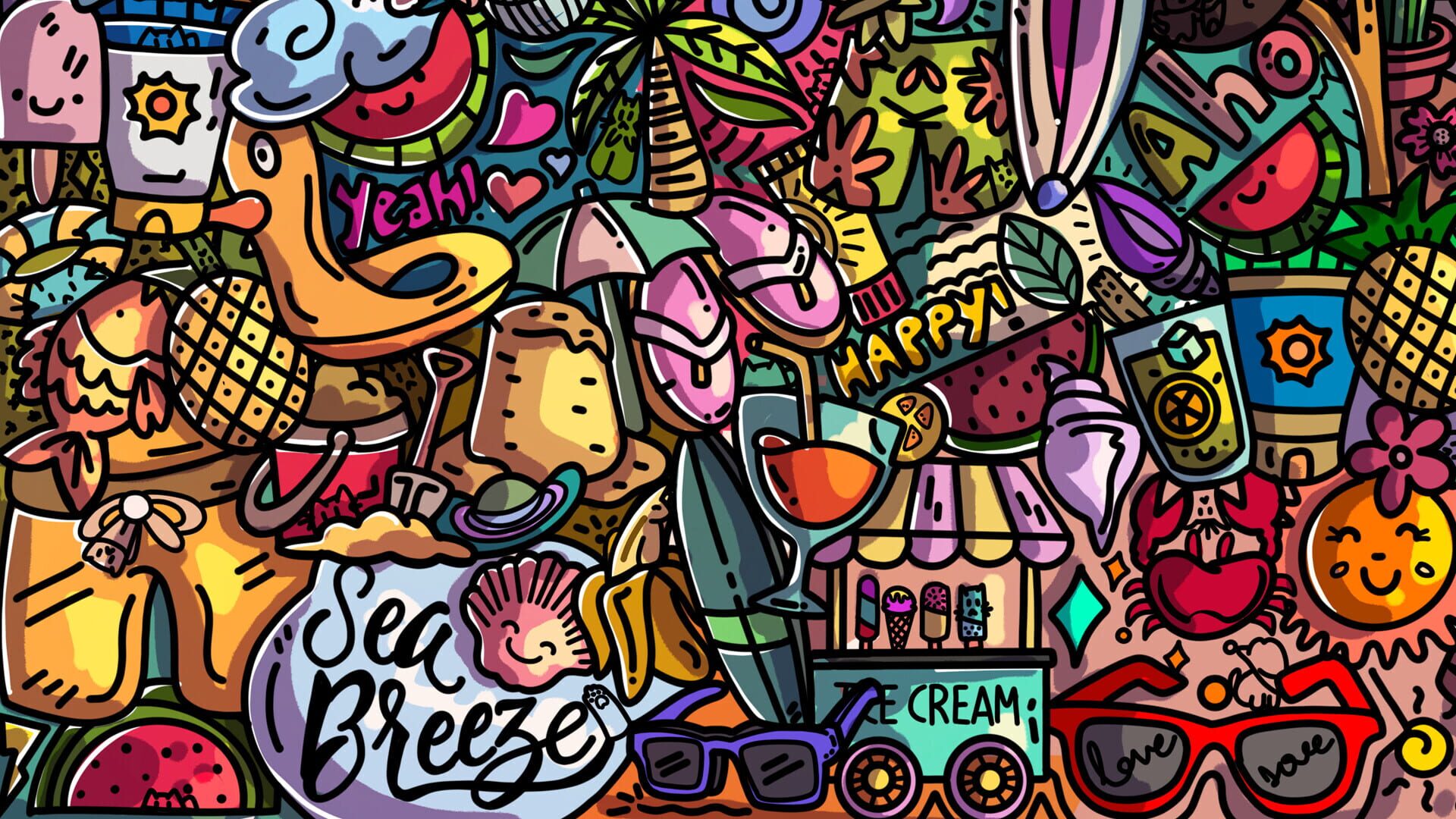 Screenshot for 100 Summer Cats