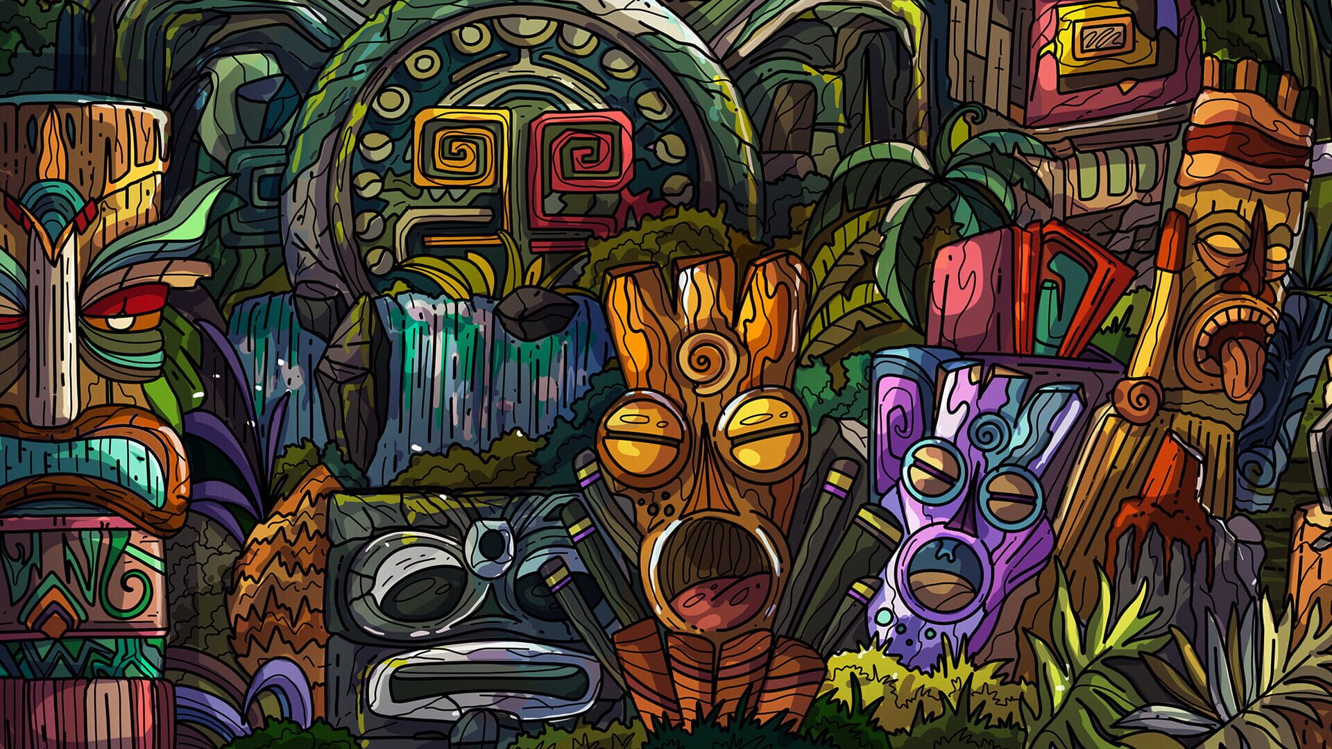 Screenshot for 100 Tiki Cats