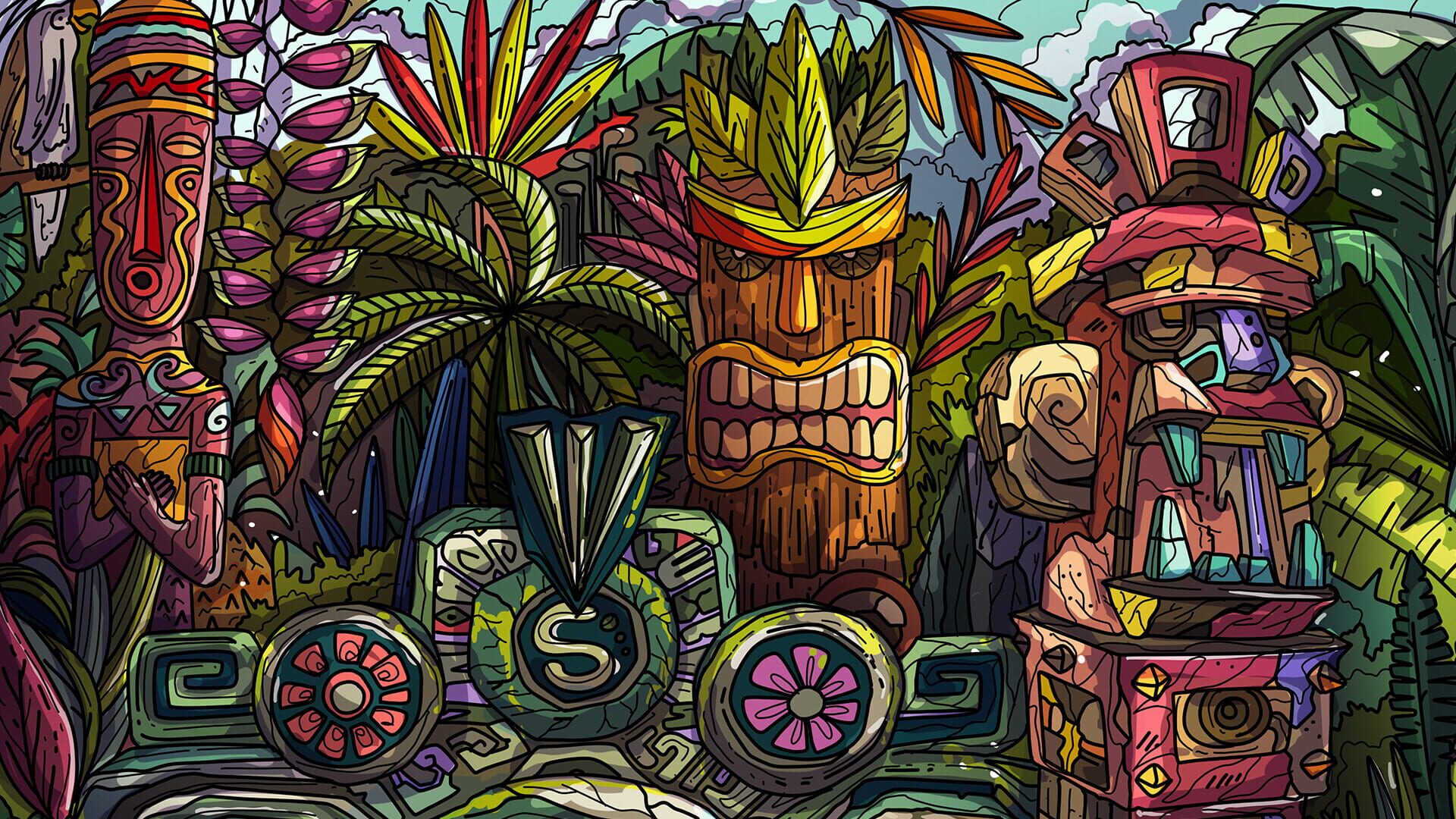Screenshot for 100 Tiki Cats