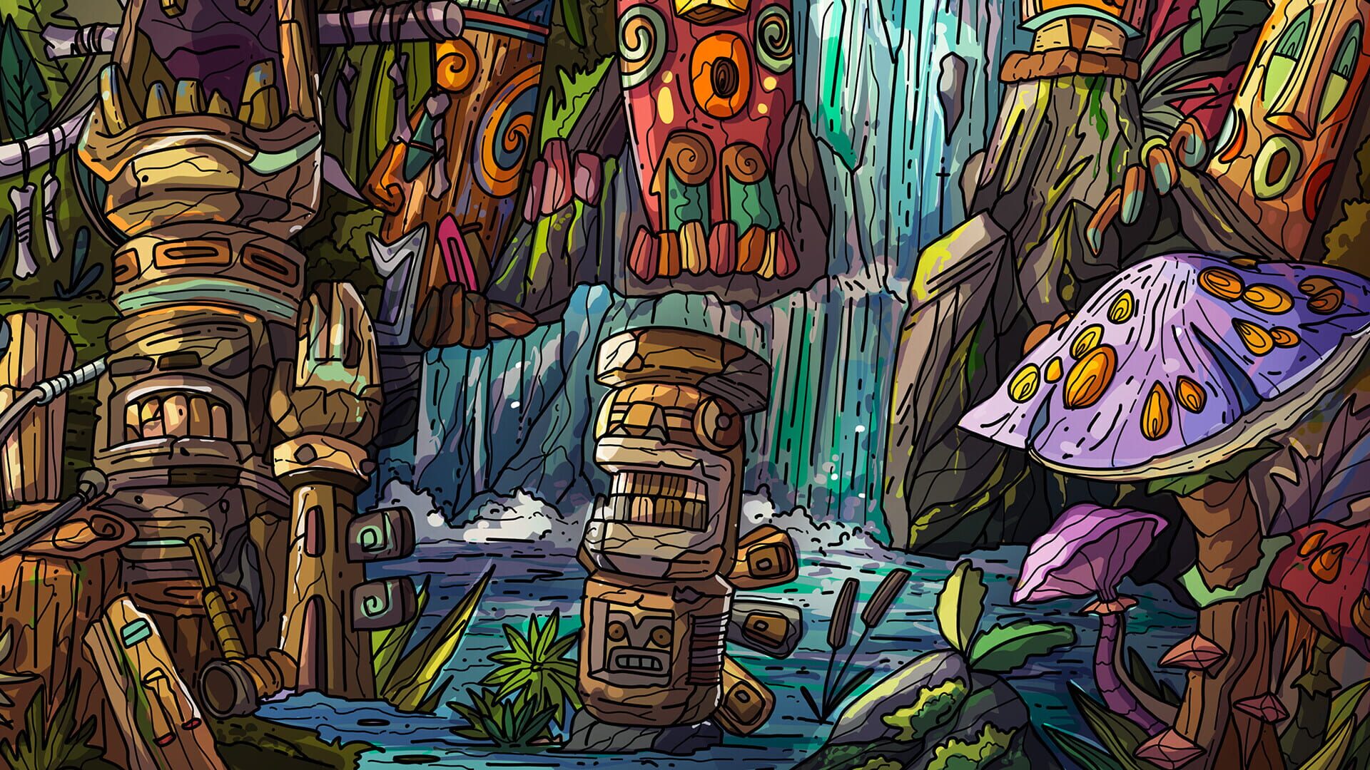 Screenshot for 100 Tiki Cats