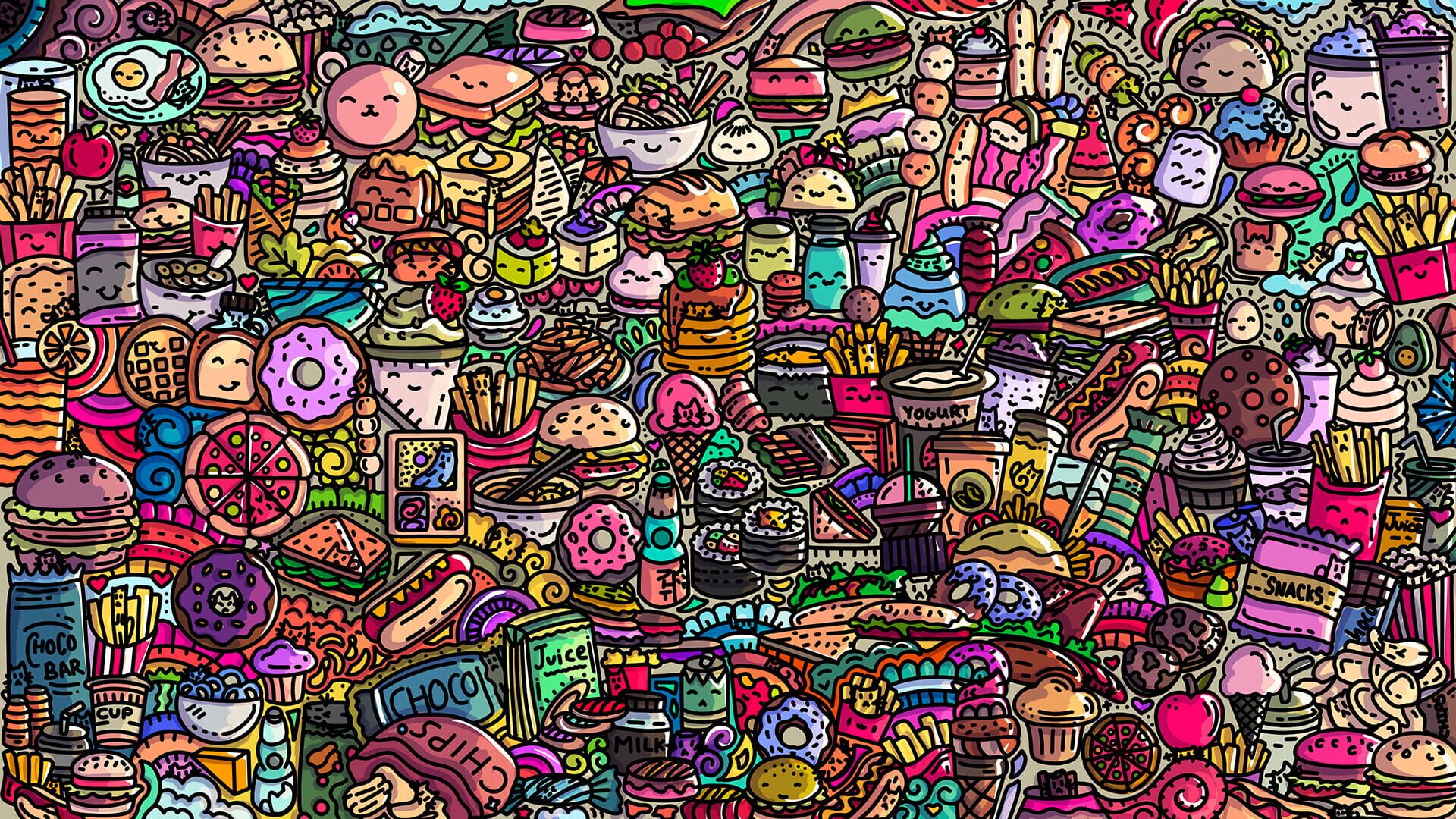 Screenshot for 100 Snack Cats