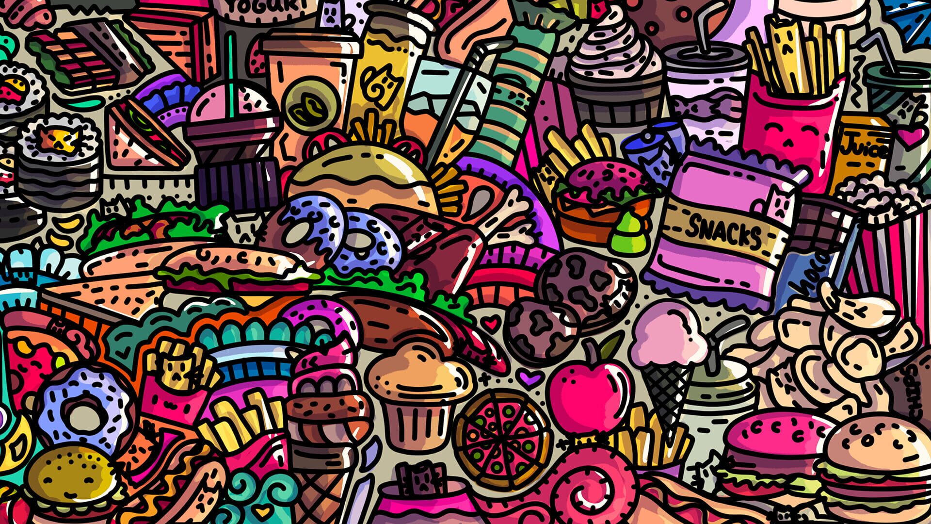Screenshot for 100 Snack Cats