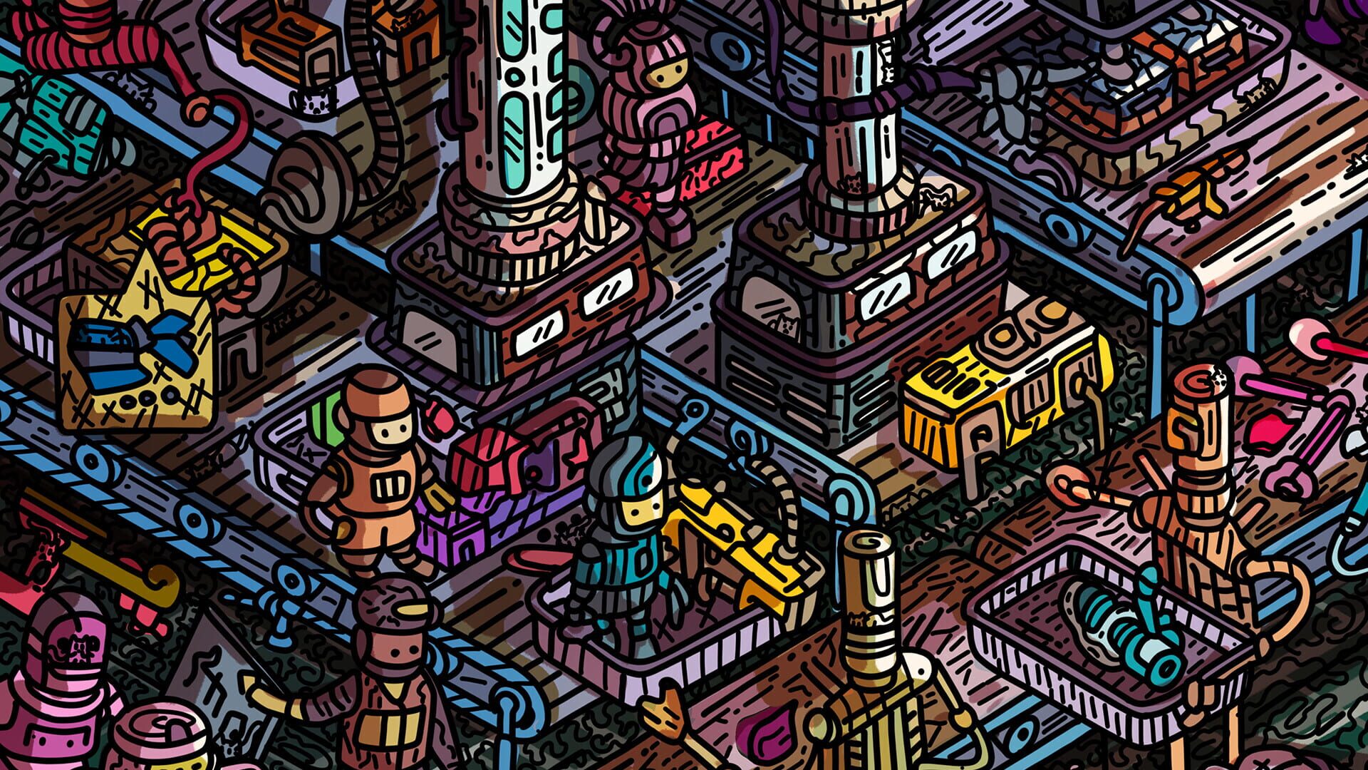Screenshot for 100 Factory Cats