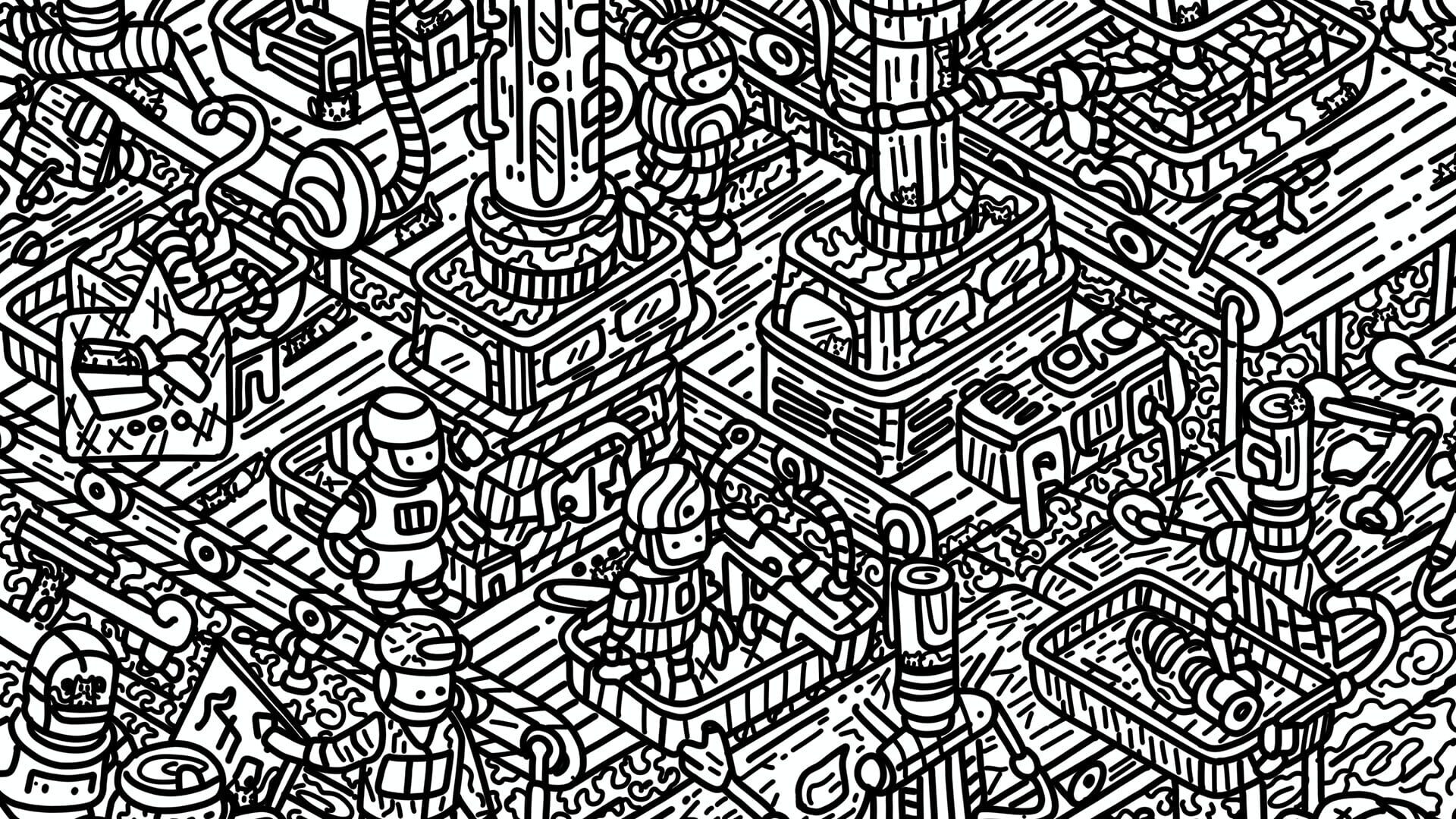 Screenshot for 100 Factory Cats