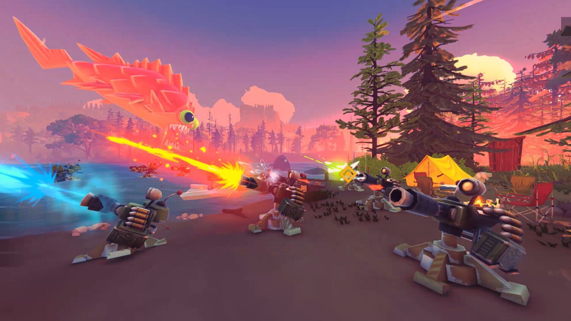 Screenshot for Fish Hunters: The Most Ridiculous Fishing Simulator