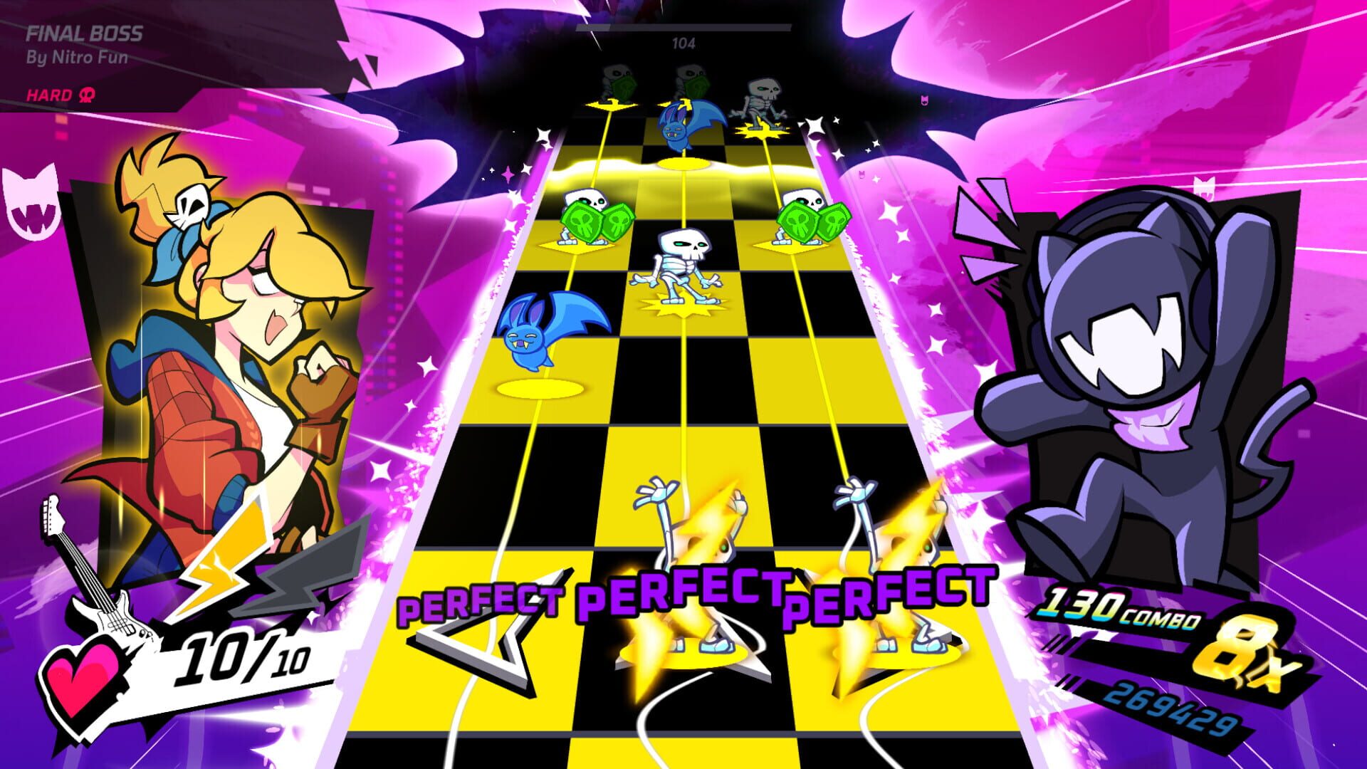 Screenshot for Rift of the NecroDancer: Monstercat - "Final Boss"