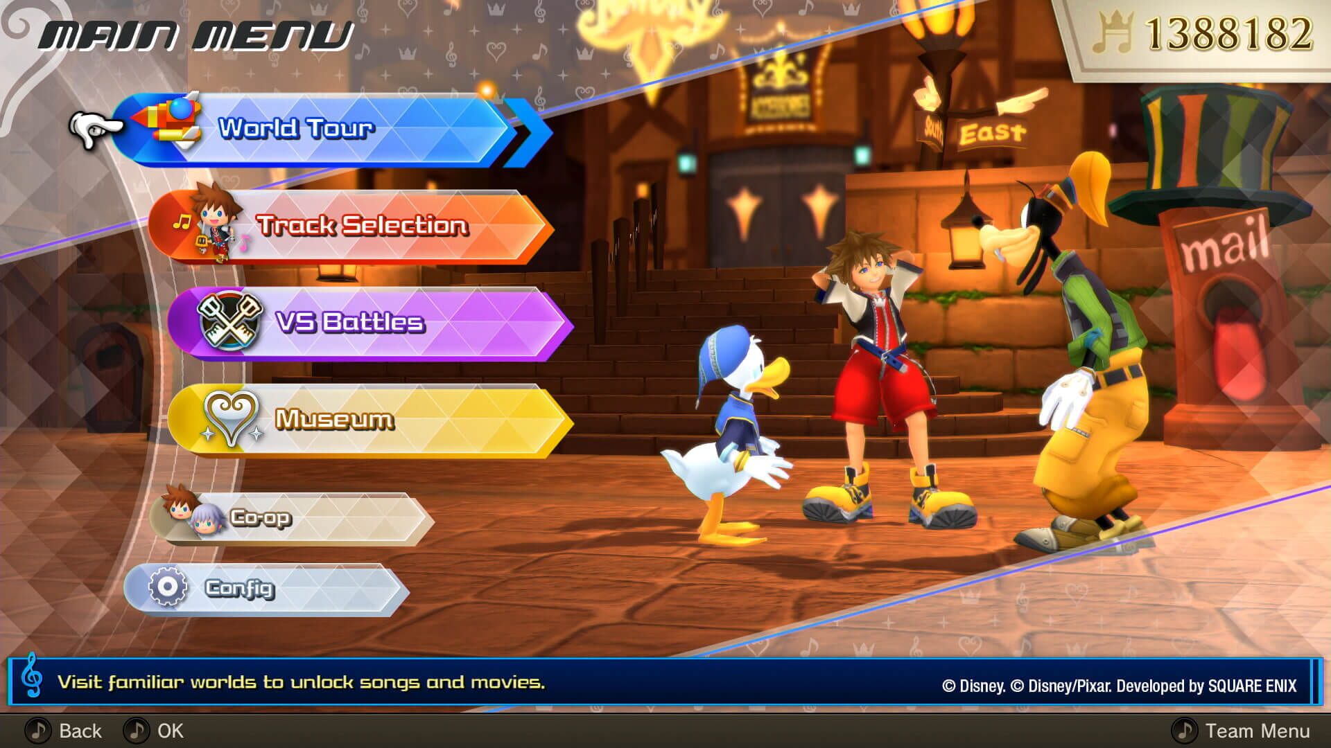 Screenshot for Kingdom Hearts: Melody of Memory