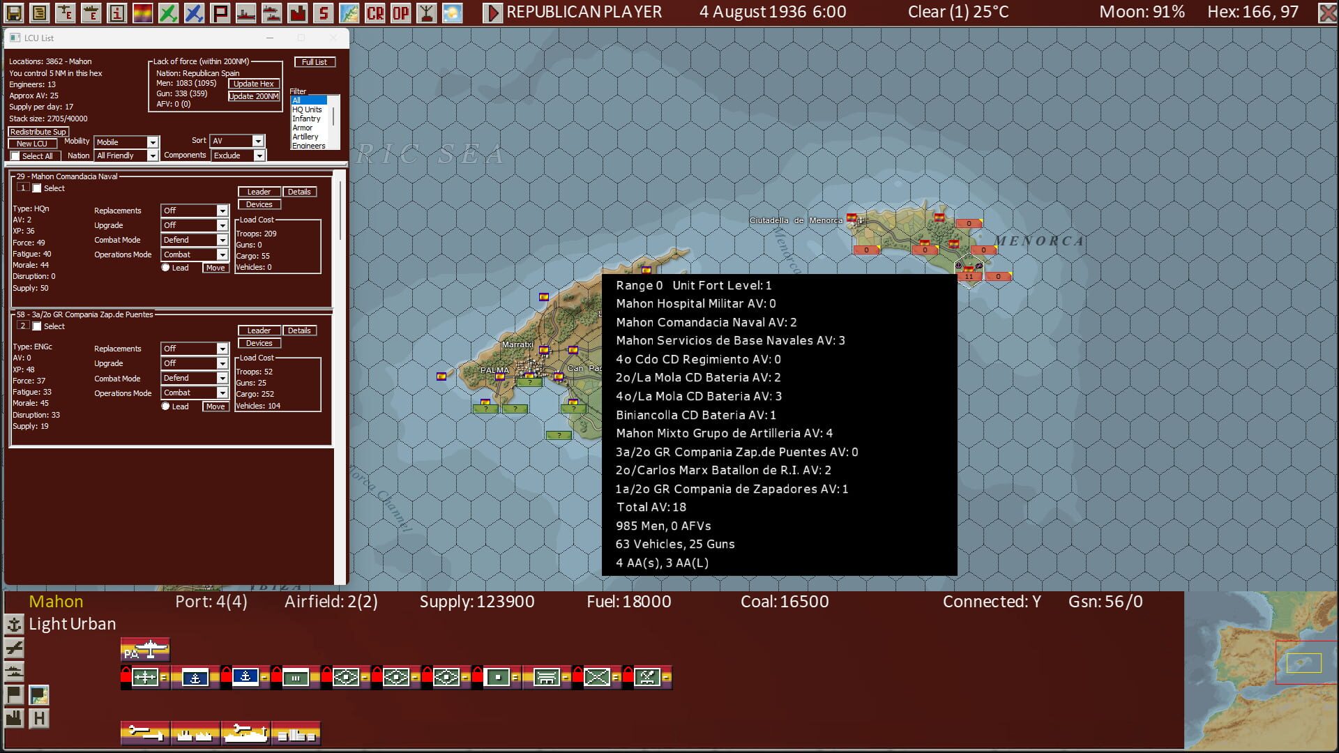 Screenshot for War in Spain 1936-39